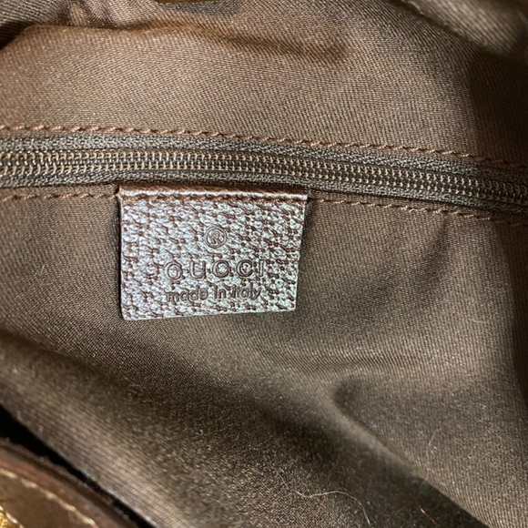 Authentic Gucci vintage canvas top handle tote bag - Picture 11 of 12